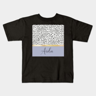 Aida name custom gift Kids T-Shirt